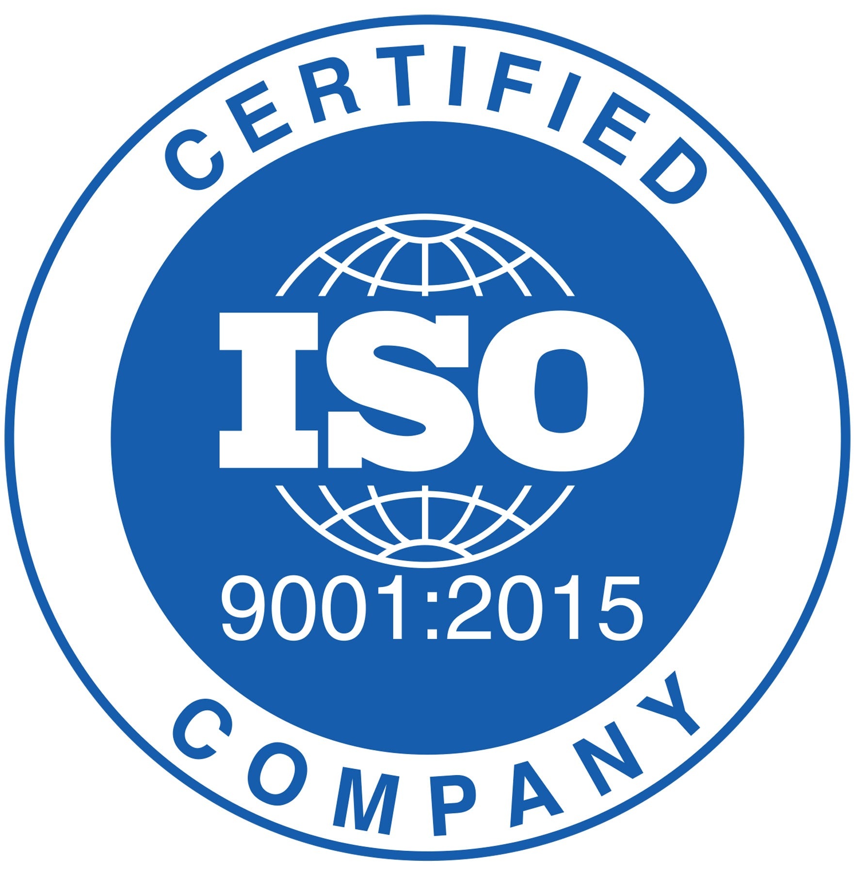 ISO 9001:2015 Certified Company mark